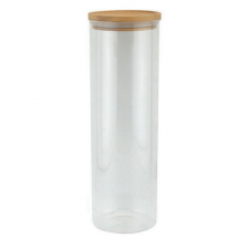 Apollo Glass Canister with Wooden Lid - 2.1L
