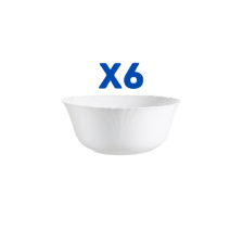 Luminarc Set of 6 Cadix White Small bowl 12 cm