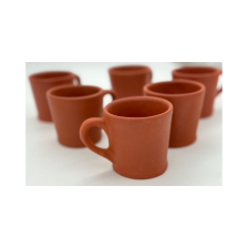 Handmade Traditional Kulhar Kulhad Chai Tea Coffee Mug Cup (Set of 6)