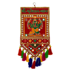 Diwali Decorations toran Shri Ganesh namah colourfull for House Hanging Ornament