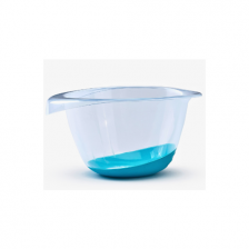 Whitefurze 3.5L  Premium Plastic Mixing Bowl - Blue Teal