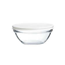 Luminarc Medium Salad bowl with plastic lid 17 cm Empilable