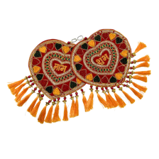 Diwali Decorations toran Shubh Labh two sided heart shape for House Hanging Ornament
