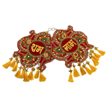 Diwali Decorations toran Shubh Labh two sided for House Hanging Ornament