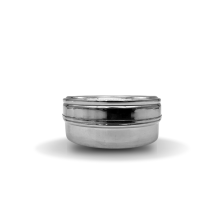 Stainless Steel Masala Dabba with see through lid 11cm
