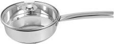 Vego Stainless Steel Fry Pan 22cm 2.6Ltr with Glass Lid